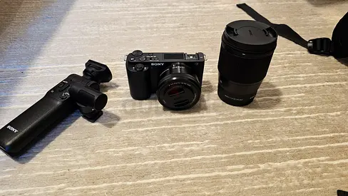 Sony ZV-E10 + Sigma 1.4 with Accessories