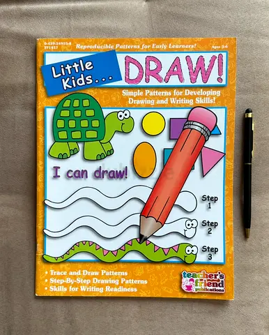 Unused DRAW Workbook/Age 3-6 years/48 pages