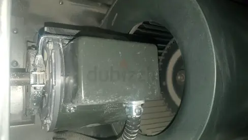 AC duct ventilation / exhaust fan motor work.