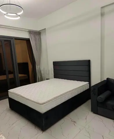 Comfortable Bed with Elegant Headboard