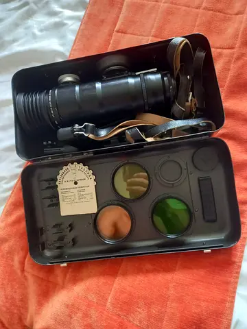 Tair 3s Photosniper 300mm Vintage Camera Lens and Accessory Kit