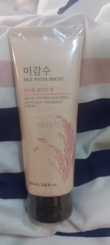 Korean rice water facewash