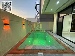 Brand new two-story villa with super deluxe finishing in Al Helio 2 - Ajman, including registration