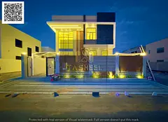 Luxury villa in Al Helio 2, Ajman, ready for immediate occupancy with high-end finishes and spacious