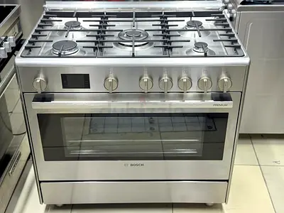 Bosch heavy duty Top gas oven electric 90/60cm size Premium Gas Cooker with Oven, free delivery