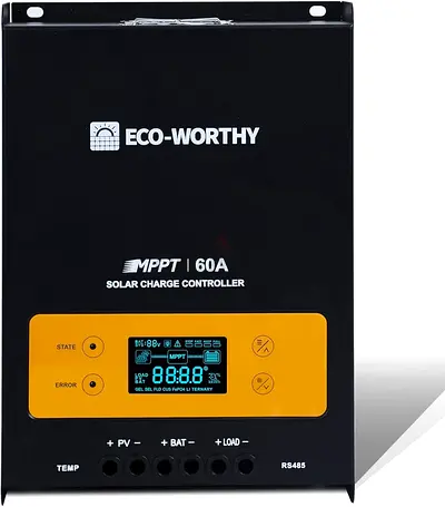 ECO-WORTHY 60A MPPT Solar Charge Controller 12/24/36/48V