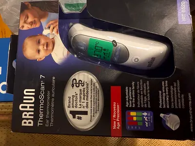 Braun ThermoScan 7 Ear Thermometer for Accurate Readings
