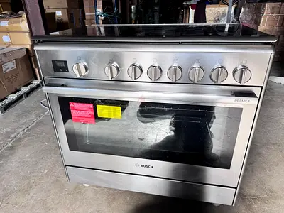 Bosch 5 Gas Burner Cooker HSG 73835M Made In Italy Excellent Condition