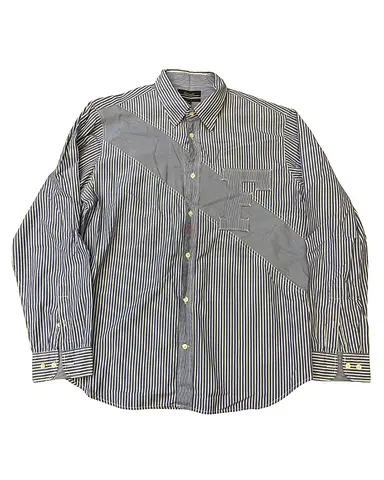 Stylish Faconnable Striped Long Sleeve Shirt