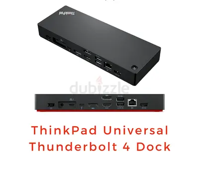 Lenovo ThinkPad Universal Thunderbolt 4 Dock With  
Thunderbolt 4 Cable•Super Speed Docking Station.