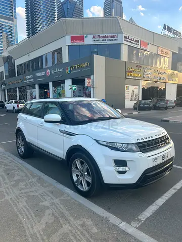 Evoque, excellent condition, no accident low, lady owner, low milage , full options,GCC specs