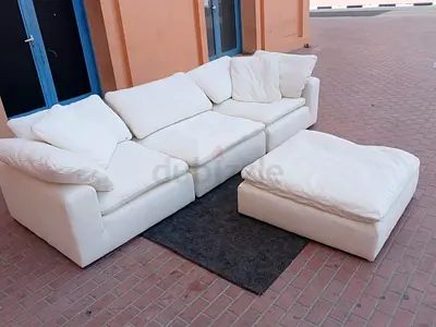 Same like new Condition Marina Home Sofa with footstool