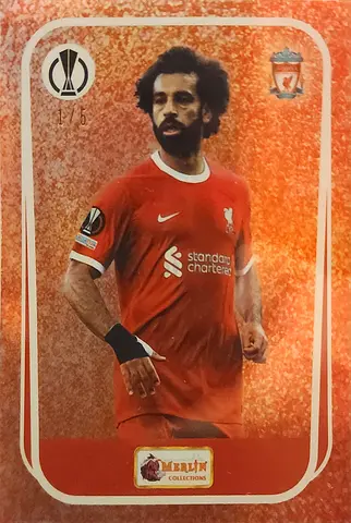 Mohamad Salah 1/5 Merlin card