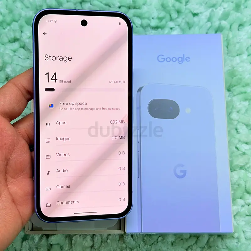 GOOGLE PIXEL 9A 128GB STORAGE BLUE COLOR65105863689475114