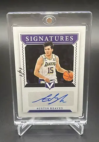 Austin Reaves 1/1 Signed Panini