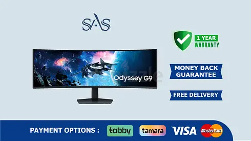 Samsung 49 inch Odyssey G9 | New - Free Delivery | Warranty | 240Hz | LS49CG954EUX