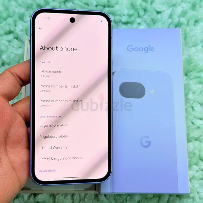 GOOGLE PIXEL 9A 128GB STORAGE BLUE COLOR65105863689475113