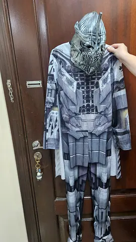 Unique 3D Printed Costume with Mask 10 to 15 years