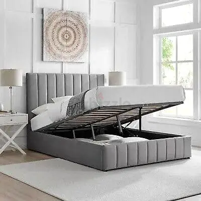 King Size Brand New Fully Luxury Custom Made Hydraulic Storage Bed