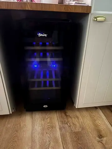 Terim wine fridge TERBC30DZ double temperature beverage cooler