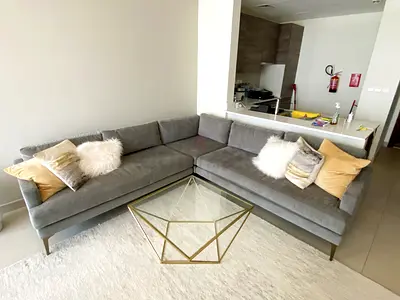 Perfect Condition West Elm Andes Corner Sofa