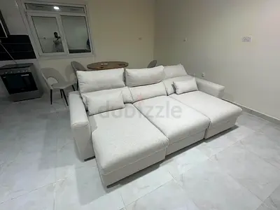 Great Condition Ikea Eskelstuna SofaBed With storage Beige