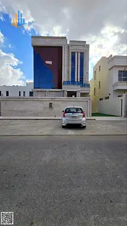 Villa for sale in Al-Aliya, freehold, front setback, indoor pool, roof terrace, close to all service