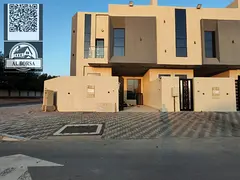 🏠 Corner villa for rent in Al Yasmin area, Ajman: 5 master bedrooms, a majlis, and a living room 
