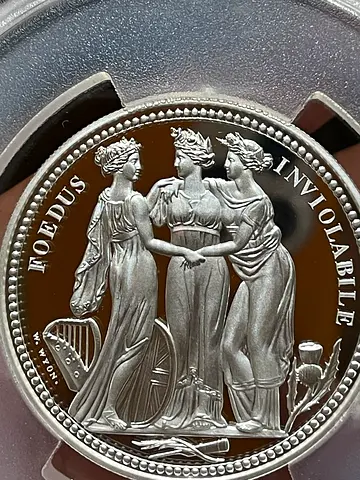 2020 Alderney Three Graces 2oz Silver PF70 UC