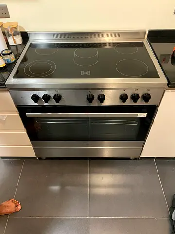 Wolf power 5burner 90cm electric cooking range