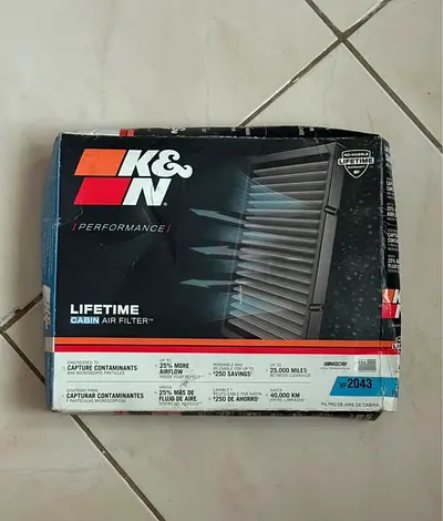 KN Performance Lifetime Cabin Air Filter