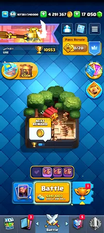 للبيع حساب كلاش رويال لفل 68