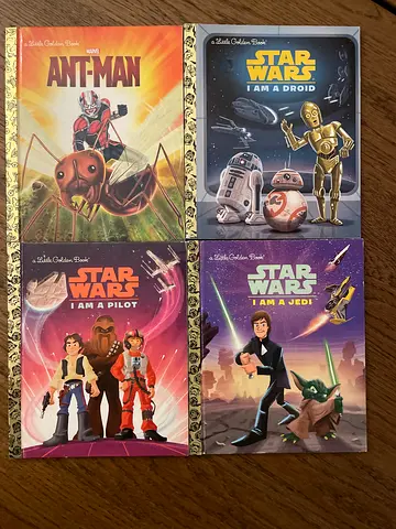 Star Wars  Ant-Man Childrens Books Collection
