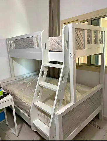 Brand new Solid wood Family bunker bed with mattress Available