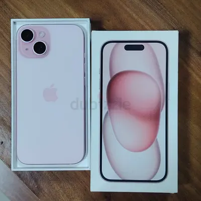 iPhone 15 new condition pink