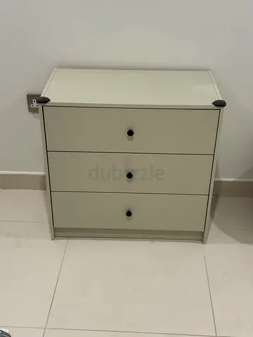 IKEA GURSKEN chest of 3 drawers