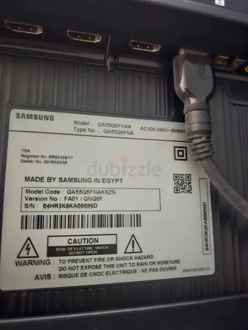 Samsung 4K Ultra HD Smart QLED TV QA55Q6FNAKXZN 55inch