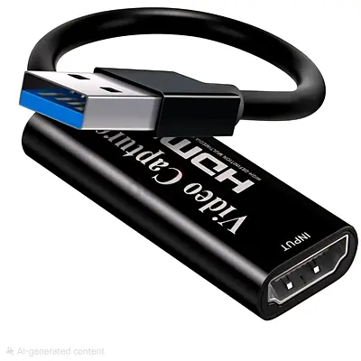 4K HDMI to USB capture card, Full HD 1080p video capture device