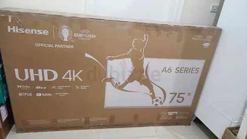 75 inch hisense 4k TV