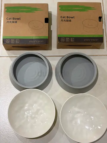 Large 2-In-1 Cat Bowls