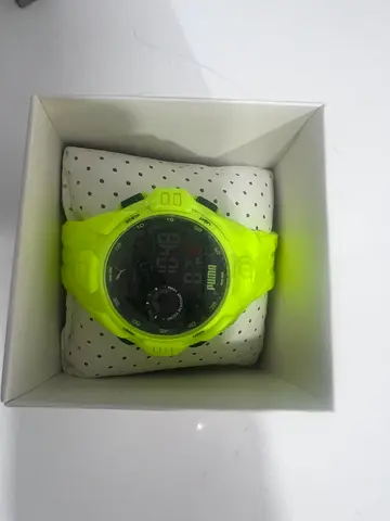 PUMA Stylish green  Digital Sports Watch