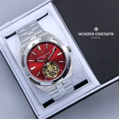Vacheron Constantin Mens Watch with Red Dial