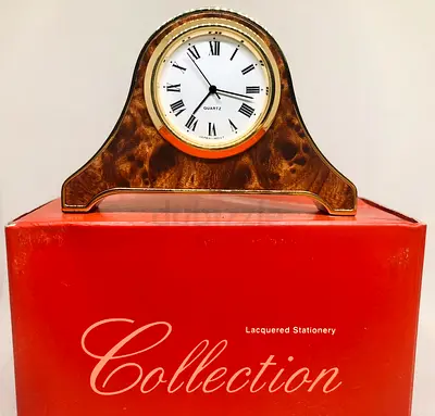 Vintage Quartz Desk Clock from a Collectors Edition