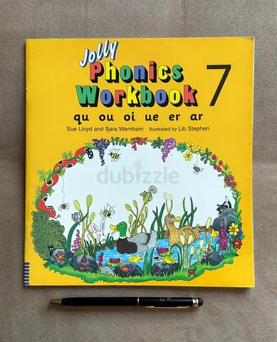 Unused Jolly Phonics Book 7/Age 4-6 years/24 pages
