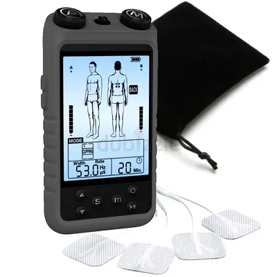 TENS Machine Programmable for Pain Relief, Muscle Simulator, Labour Simulator, Pain Relief for Back