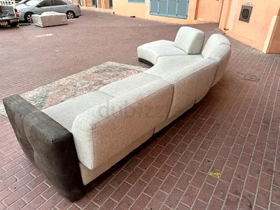 Like brand new Condition Eberza Corner Sofa with Adjustable head Rest
