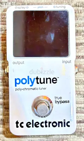 TC Electronic Polytune Tuner Guitar Effects Pedal