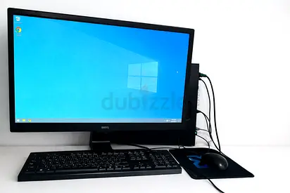 Intel i5 PC with 27 BenQ Monitor