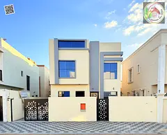 A distinctive two-story villa at an attractive price, in the best areas of Ajman, next to all servic