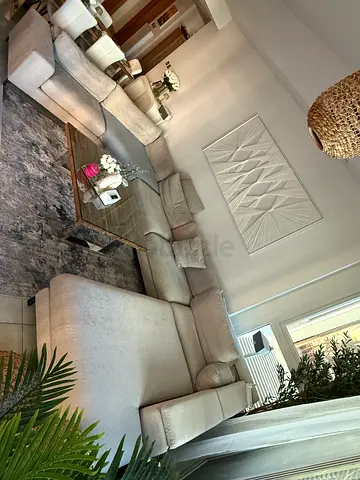 U Shape Sofa - Luxury Brand: Chattel and More - Corner -  243cm x 449 cm